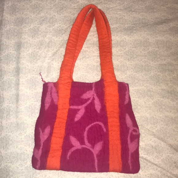 handmade felt bags